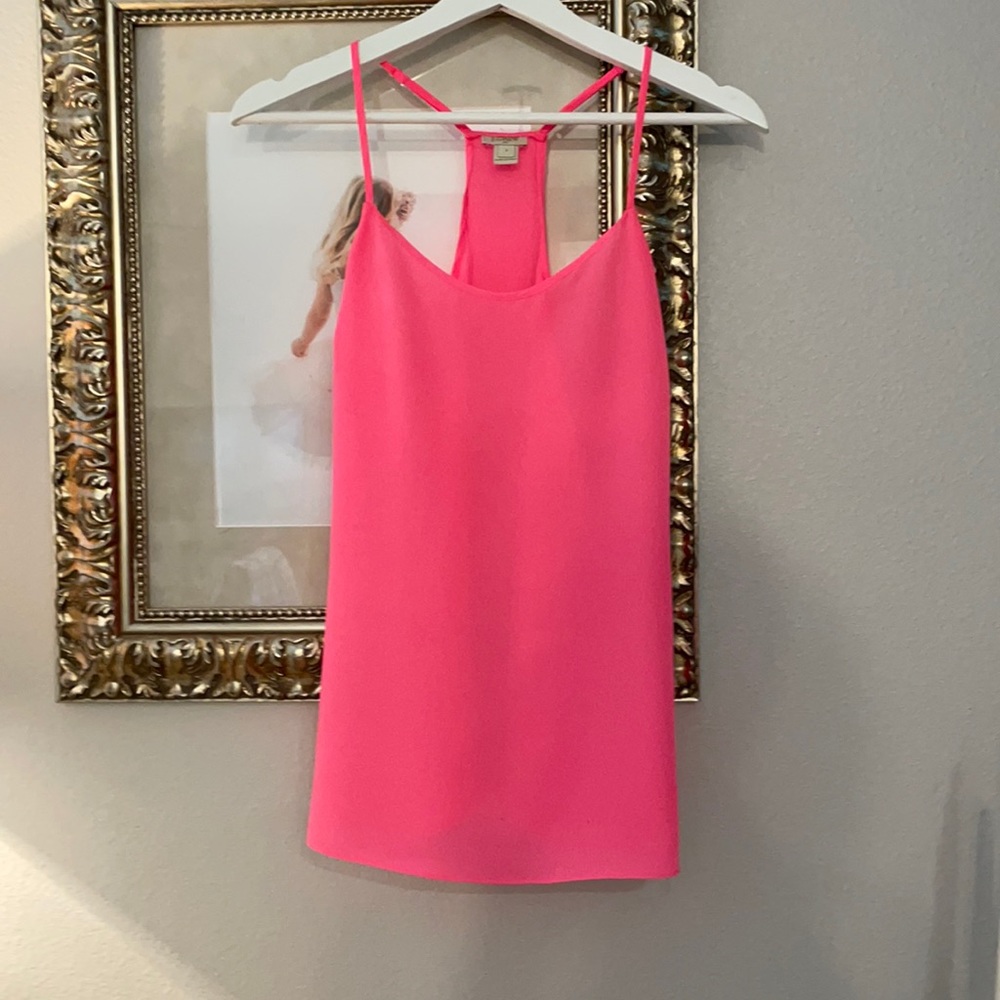 Bright pink top